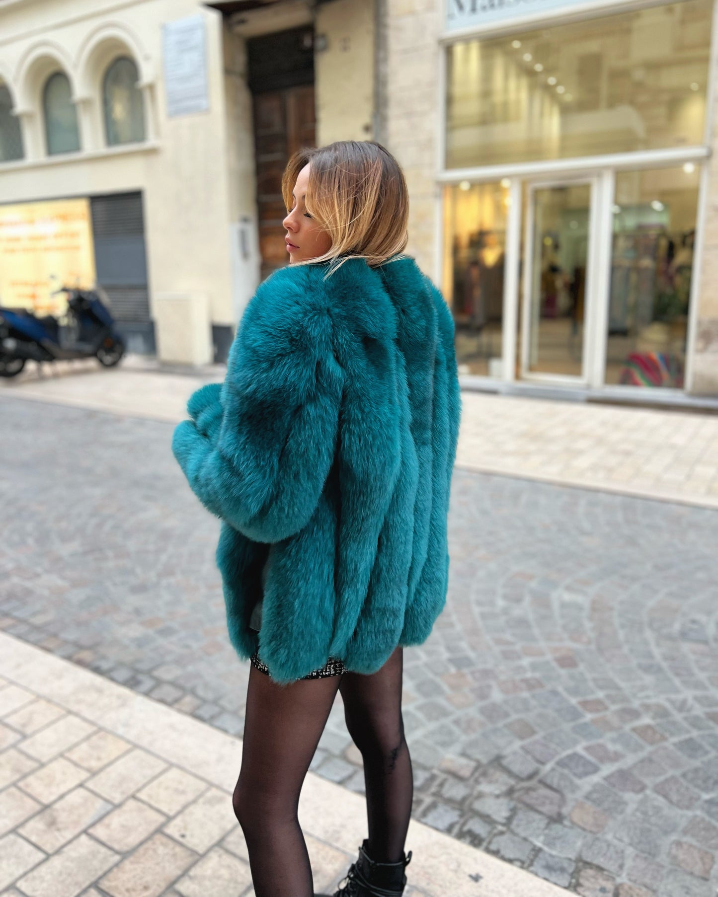 Long Fox Coat