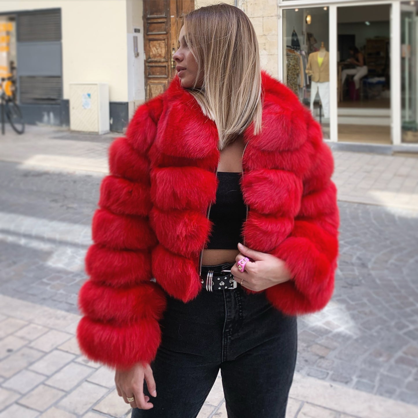 Collar Bubble Coat