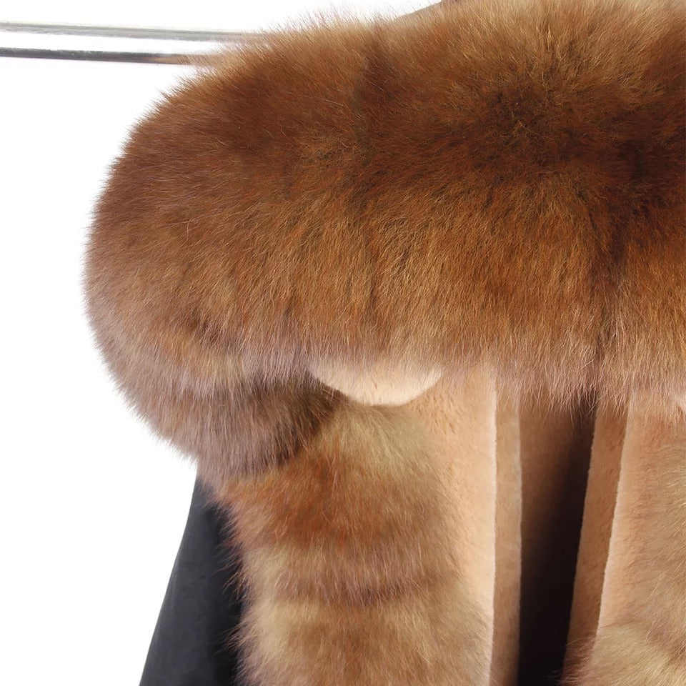 Parka Fox Camel