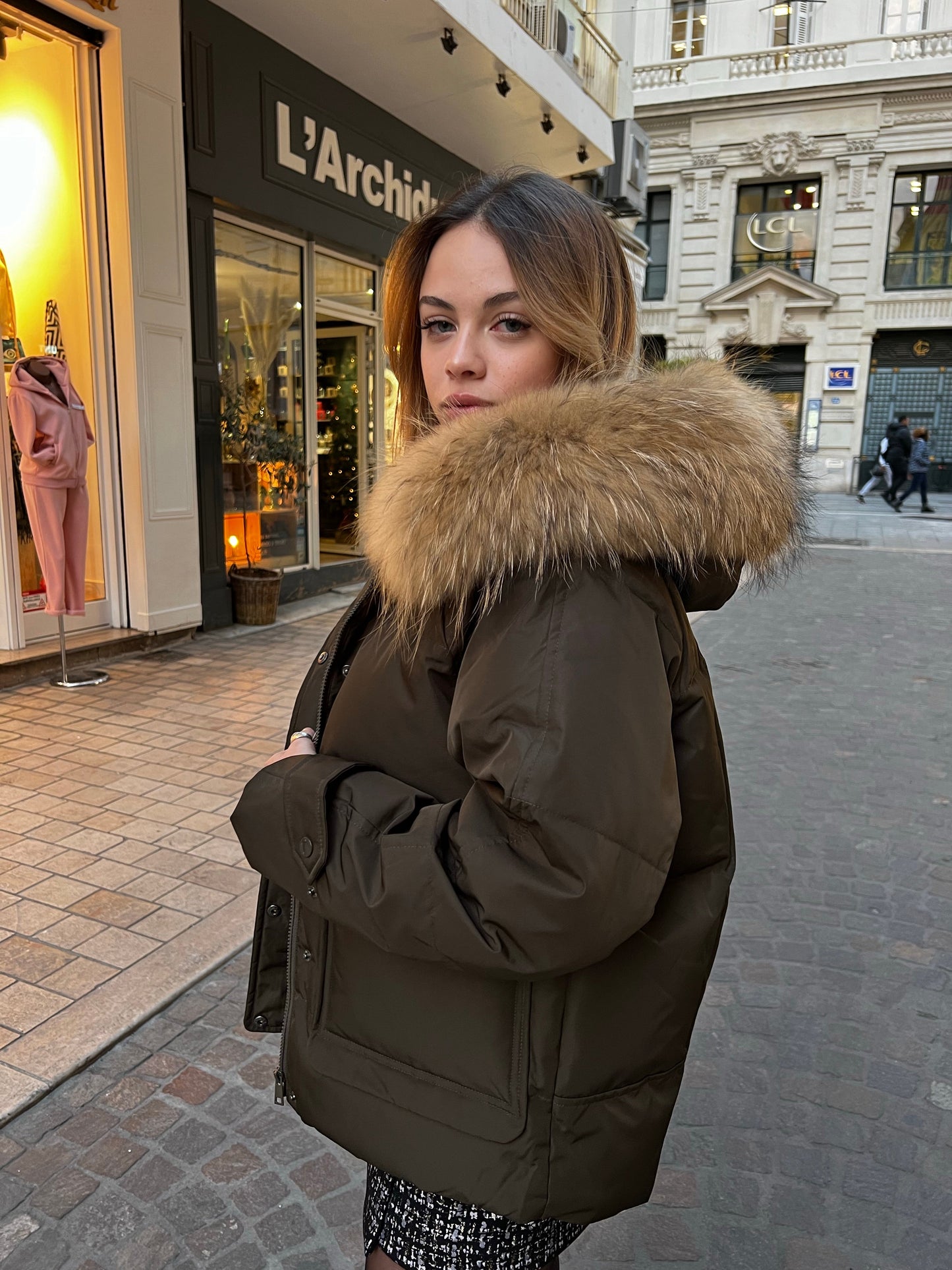 Doudoune Oversized Fox