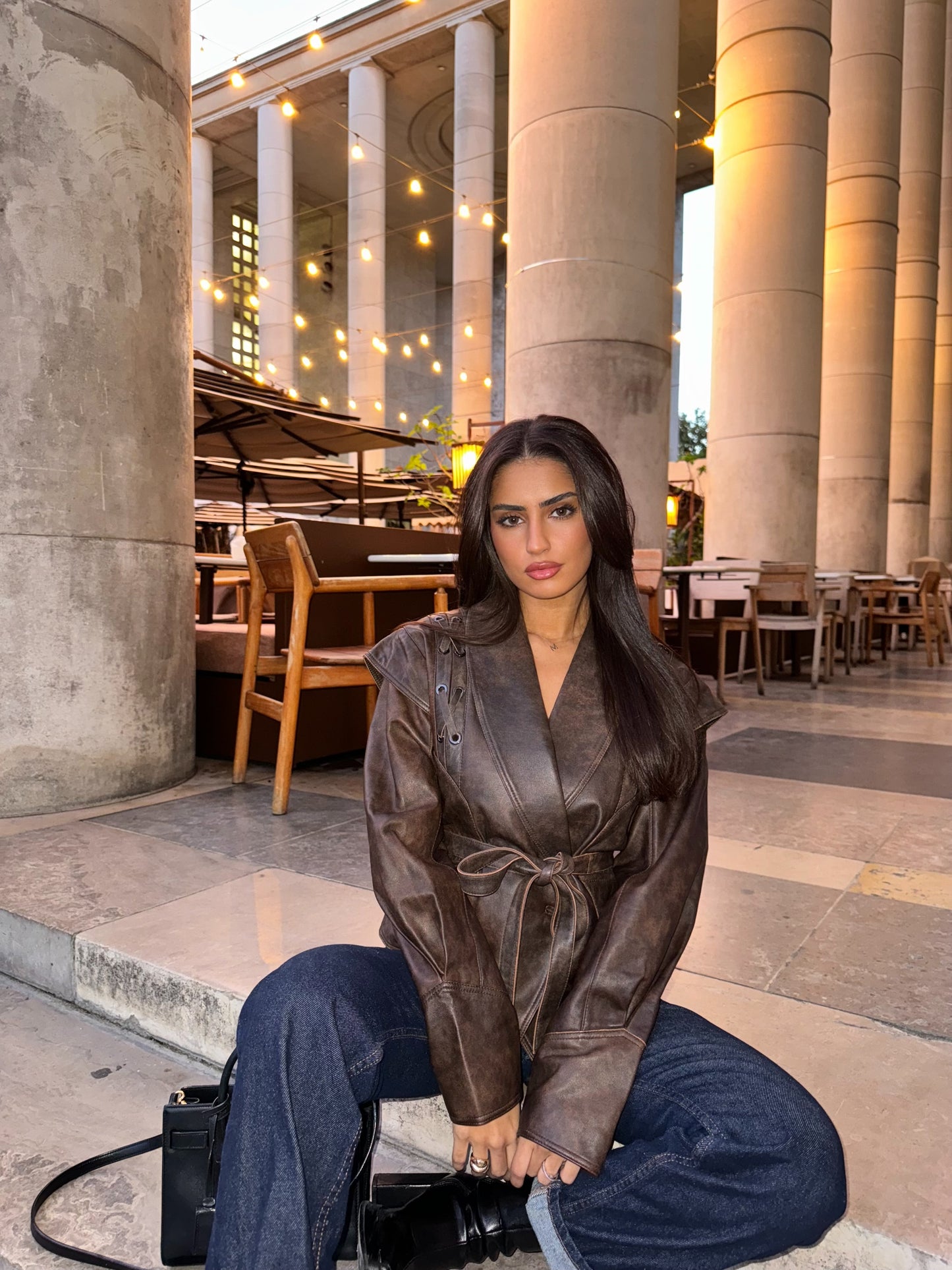 Leather Alaia