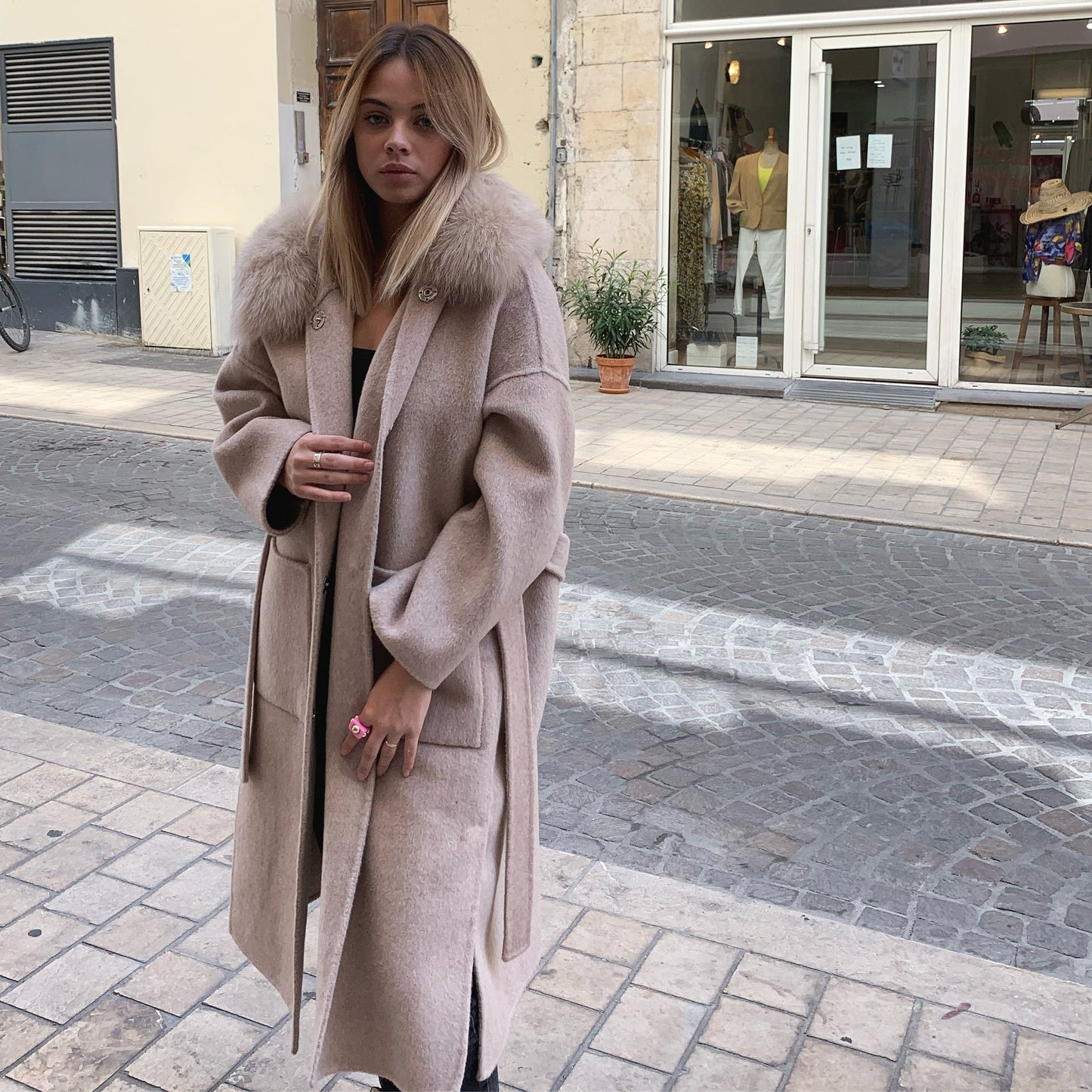Cashmere Coat long