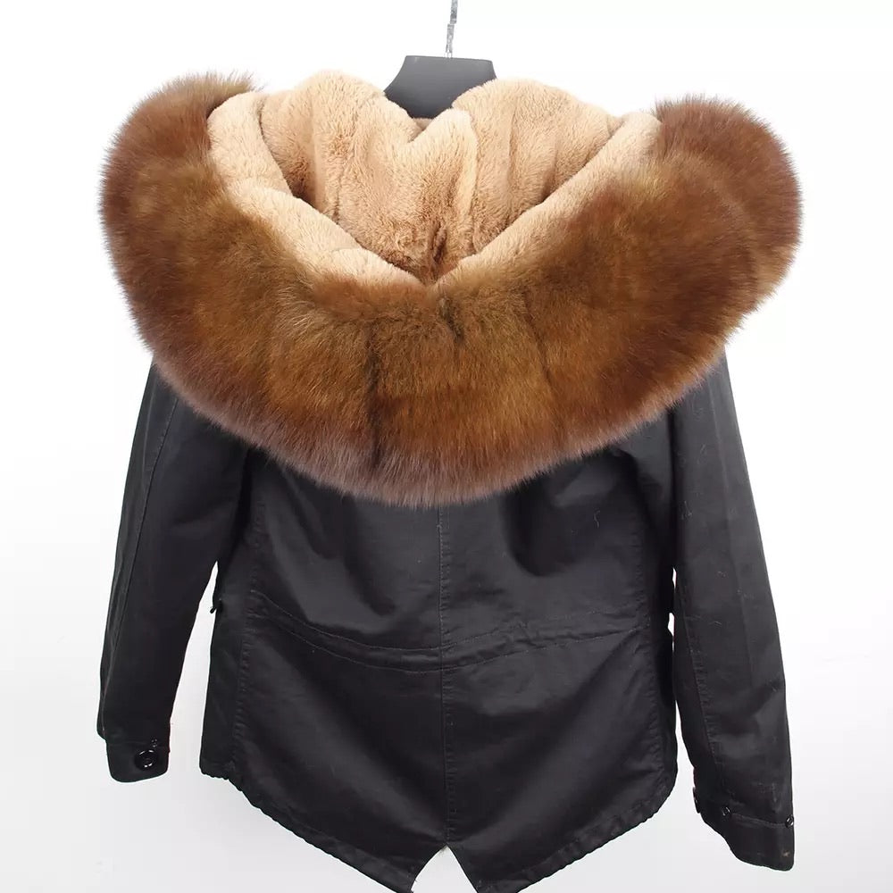 Parka Fox Camel
