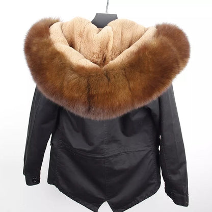Parka Fox Camel