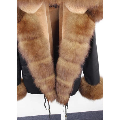 Parka Fox Camel