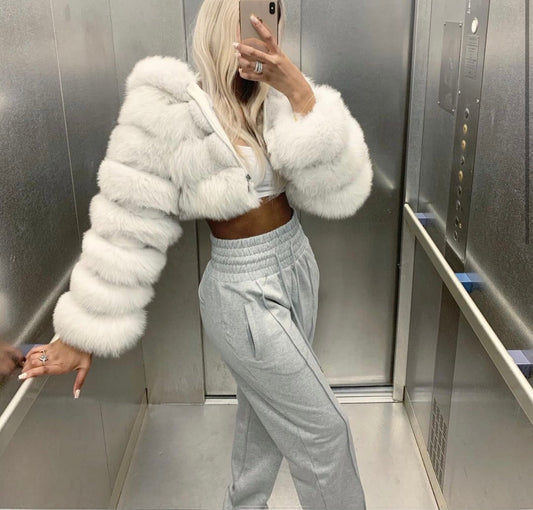 Hooded Bubble Coat