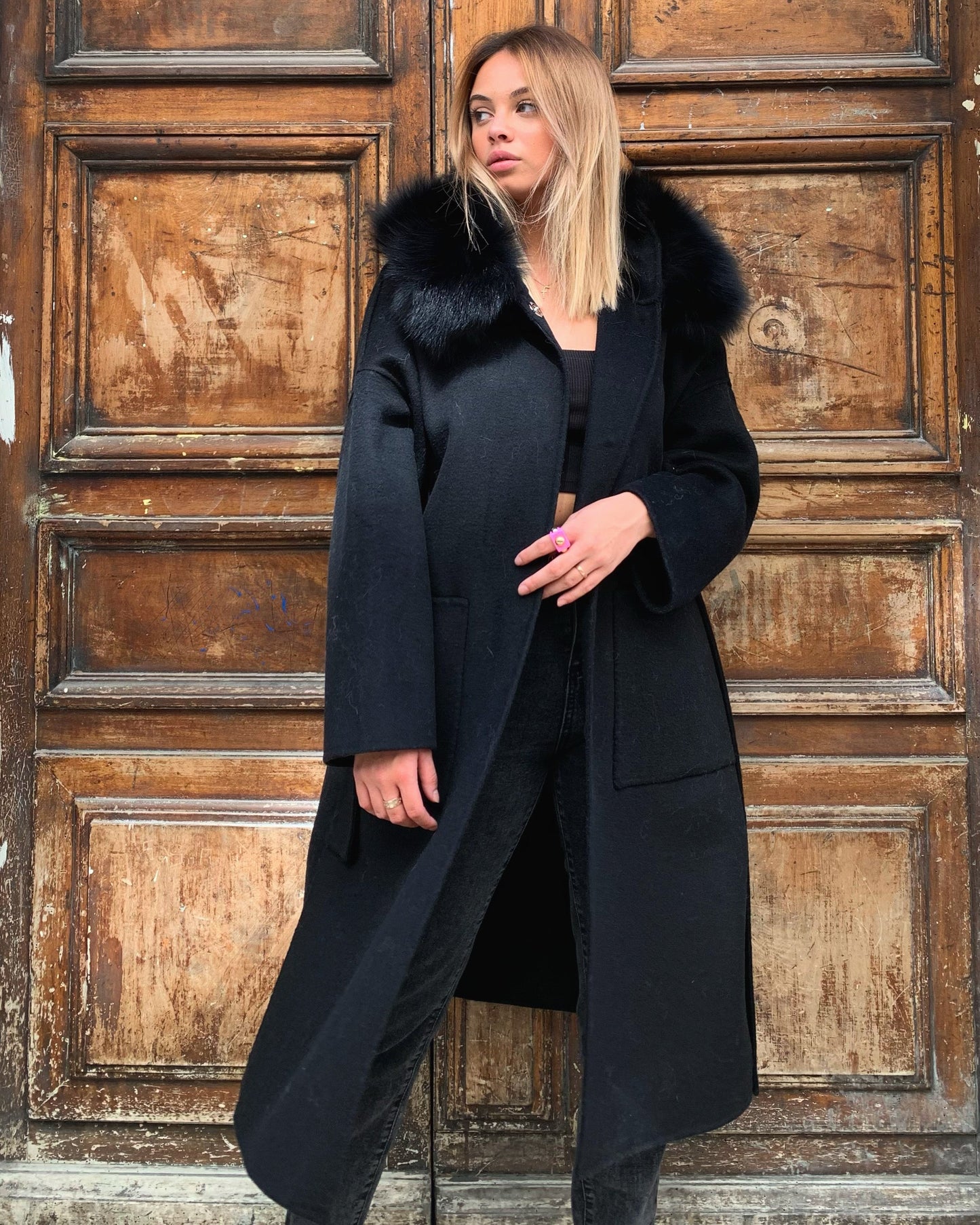 Cashmere Coat long
