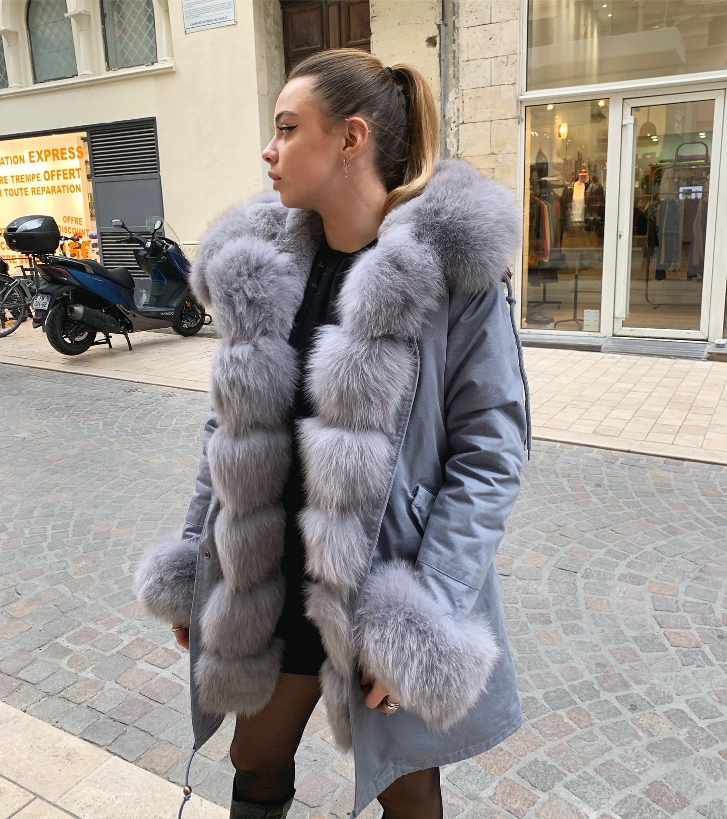 Long Parka Fox